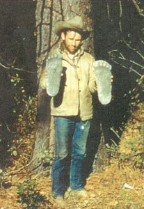 1967 Bigfoot Patterson "Patty" track footprint cast