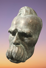Laden Sie das Bild in den Galerie-Viewer, Death Mask Friedrich Nietzsche German Philosopher Philosophy 19th Century RARE Life mask / life cast