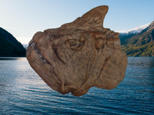 Load image into Gallery viewer, Xiphactinus fossil fish cast replica #1 panel