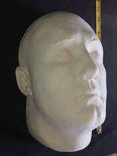 Charger l&#39;image dans la galerie, (RESIN) George Reeves life cast replica Life mask