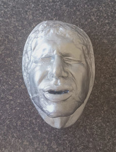 Han Solo / Harrison Ford as Han Solo life mask (life cast) Star Wars Empire Strikes Back