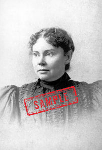 Death Certificate and Photo Lizzie Borden Took an axe