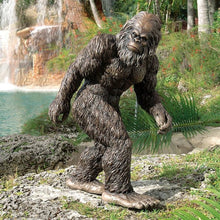 Load image into Gallery viewer, Bigfoot Garden Statue Outdoor Fiberglass Sasquatch Yeti