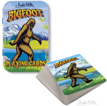 Load image into Gallery viewer, Bigfoot playing cards poker euchre blackjack