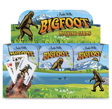 画像をギャラリービューアに読み込む, Bigfoot playing cards poker euchre blackjack