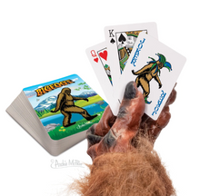 Cargar imagen en el visor de la galería, Bigfoot playing cards poker euchre blackjack