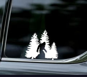 Bigfoot Car Truck Sticker Sasquatch Yeti sticker #1