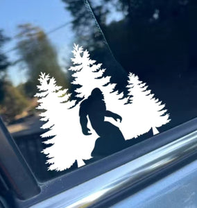 Bigfoot Car Truck Sticker Sasquatch Yeti sticker #1