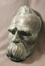 Load image into Gallery viewer, Death Mask Friedrich Nietzsche German Philosopher Philosophy 19th Century RARE Life mask / life cast