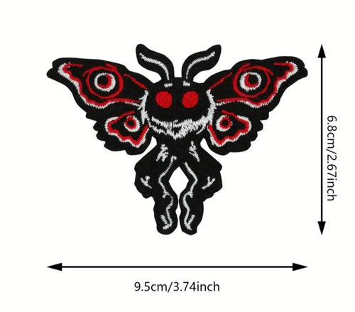 Mothman 1PC Creative And Novel Mothman Patch, Bag Patch For Shirts, Clothes, Backpack
