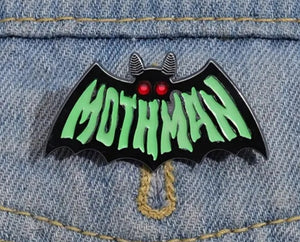 Mothman Glow In The Dark Mothman Enamel Metal Pin Badge Brooch Accessories For Backpack Clothes Coat
Mothman Figure