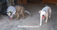 画像をギャラリービューアに読み込む, Triceratops Dinosaur Garden Statue Sculpture Fiberglass