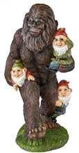 Load image into Gallery viewer, Bigfoot Eating Garden Gnomes Statue