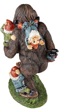 Load image into Gallery viewer, Bigfoot Eating Garden Gnomes Statue