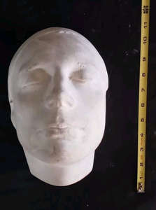 (Resin) John Keats Death Cast Life Mask Death Cast
