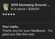 Laden Sie das Bild in den Galerie-Viewer, 2015 Stomping Ground Bigfoot Foot cast