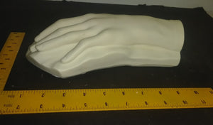 (Plaster) Chopin Hand cast life mask / life cast Death cast Death mask reproduction