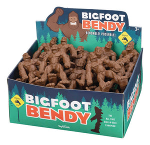 Bigfoot Bendy, Stretchy Toy

Sasquatch Yeti Toy