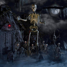 Laden Sie das Bild in den Galerie-Viewer, 12 ft Tall Skeleton Halloween Home Depot 12 foot tall Skeleton
