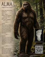 Cargar imagen en el visor de la galería, 19xx Alma Footprint track cast from Russia Cryptozoology Almasty Almas Footprint BIGFOOT