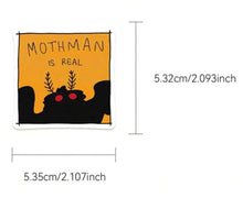 Load image into Gallery viewer, Mothman Stickers 4 for $2