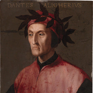Death Mask of Dante Alighieri Bust Statue Italian Divine Comedy The Inferno Poet