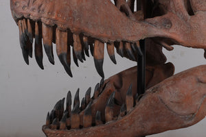 T.rex skull cast replica sculpture