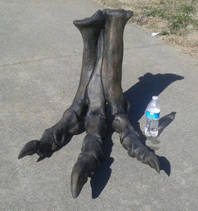 Tyrannosaurus Rex T.rex foot cast replica T-rex