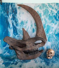 Load image into Gallery viewer, Woolly Rhino skull cast replica 3