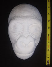 Cargar imagen en el visor de la galería, Gorilla: Juvenile Gorilla Face Death cast Life cast