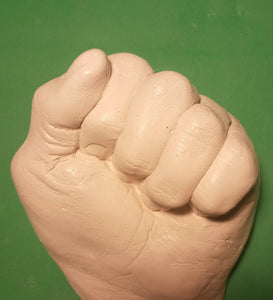Muhammad Ali Hand Fist Life Cast (Plaster)