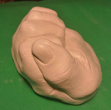 Load image into Gallery viewer, Muhammad Ali Hand Fist Life Cast (Plaster)