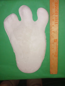 1951 Yeti #3 Bigfoot cast footprint track replica