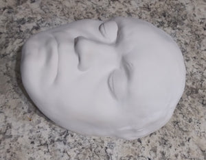 Beethoven life mask / life cast (Plaster) Ludwig van Beethoven's Life Mask Cast