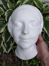 画像をギャラリービューアに読み込む, L&#39;Inconnue de la Seine Face Cast Life Mask (Lifesize) Death mask life cast