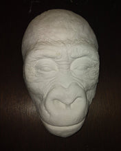 Cargar imagen en el visor de la galería, Gorilla: Juvenile Gorilla Face Death cast Life cast