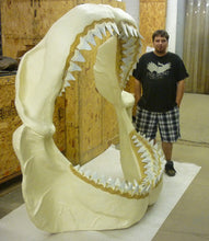 Load image into Gallery viewer, Megalodon Jaw cast replica #1