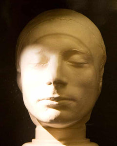 (Plaster) John Keats Death Cast Life Mask Death Mask