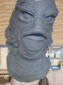 Creature from the Black Lagoon face cast bust