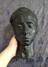 Laden Sie das Bild in den Galerie-Viewer, Chopin Death mask cast Head and Neck / life cast Head Face Death mask death cast