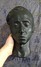 画像をギャラリービューアに読み込む, Chopin Death mask cast Head and Neck / life cast Head Face Death mask death cast