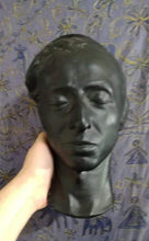 画像をギャラリービューアに読み込む, Chopin Death mask cast Head and Neck / life cast Head Face Death mask death cast