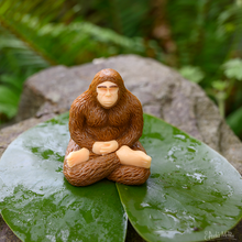 Load image into Gallery viewer, Bigfoot. Meditating Bigfoot. Bigfoot Toy