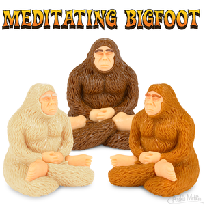 Bigfoot. Meditating Bigfoot. Bigfoot Toy