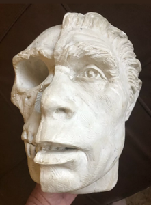 Gary Prazen Plaster Neanderthal Cast Replica