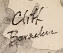 Charger l&#39;image dans la galerie, Signed by Cliff Barackman Bigfoot knuckle print cast replica
