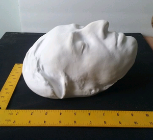 (Plaster) Chopin life mask / life cast Head Face Death mask death cast