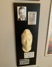画像をギャラリービューアに読み込む, (Plaster) John Dillinger Death Mask Cast Life Cast LifeMask Death mask life cast (Plaster)