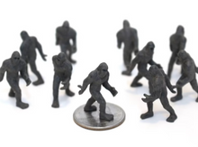 Load image into Gallery viewer, Bigfoot Miniature Bigfoot - Mini Sasquatch - Terrarium Supplies - Teeny Tiny Bigfoot - Diorama Supplies Soap Making - READY TO SHIP!