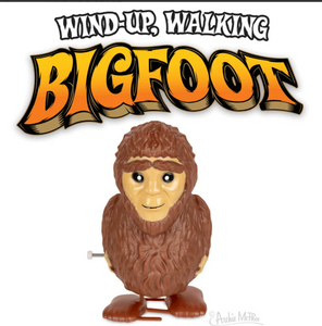 Wind up walking Bigfoot Toy.